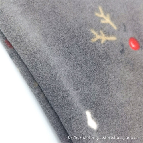 75D Polyester Spandex Printed Children Polar Fleece Fabrics